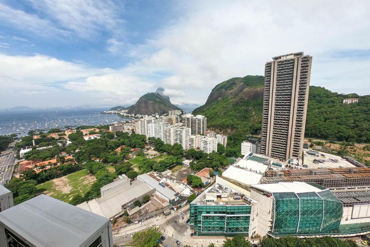 3Qtos C/ Vista P/ Pao De Acucar Em Botafogo |Mds 08/2403 Apartment Rio de Janeiro Bagian luar foto